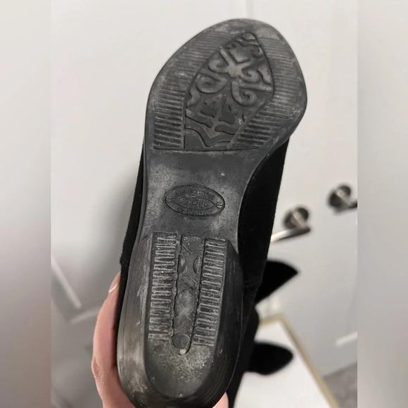 Aqua College  | Black Suede Boots | Size 6 - Picture 4 of 6